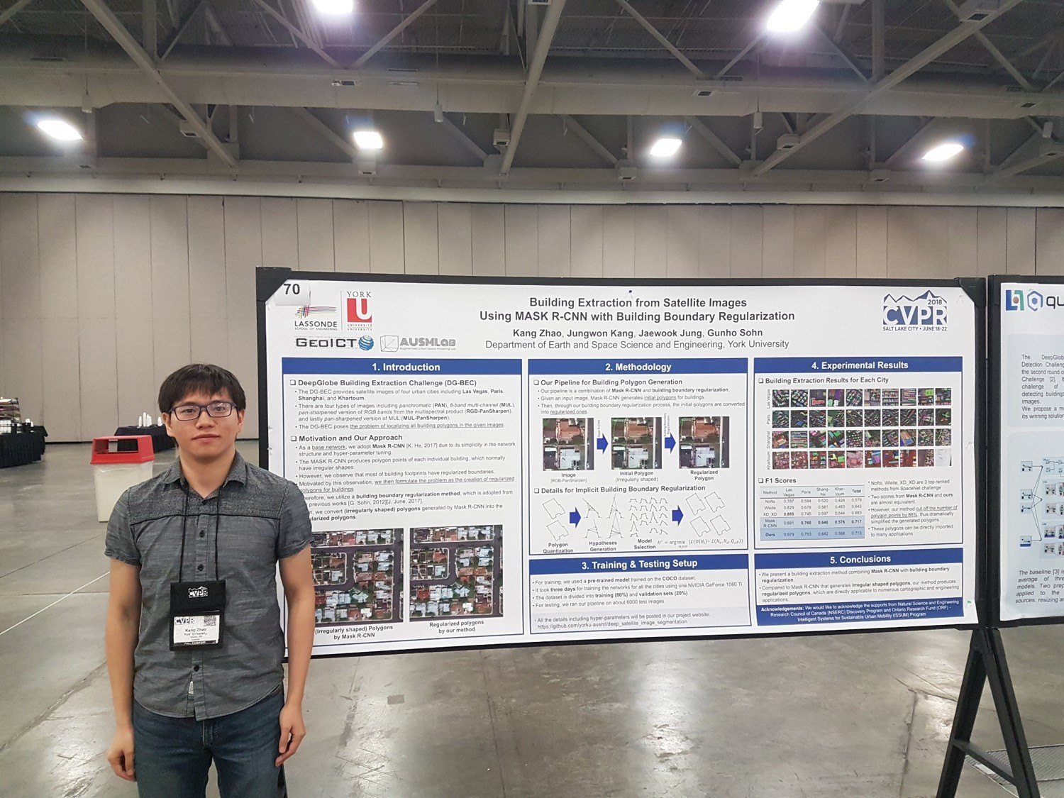 Kang Zhao at CVPR