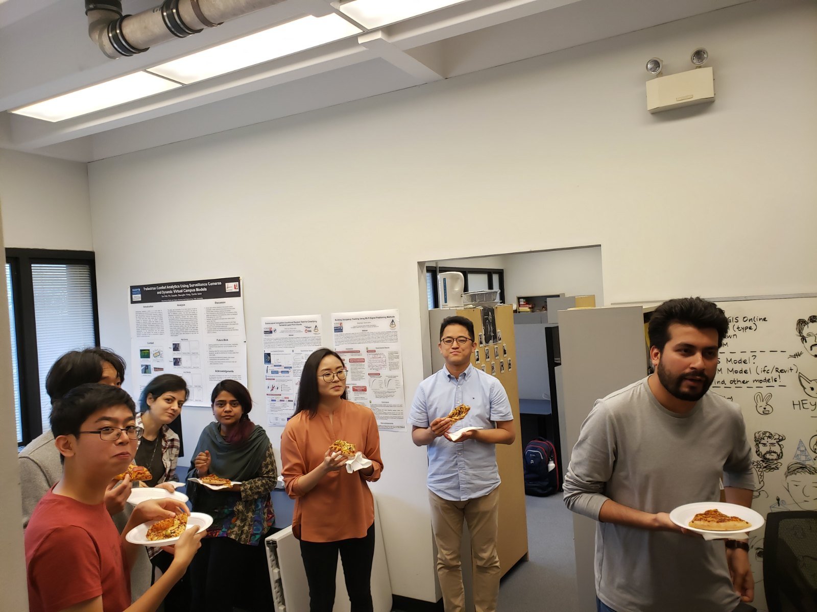 Lab gathering
