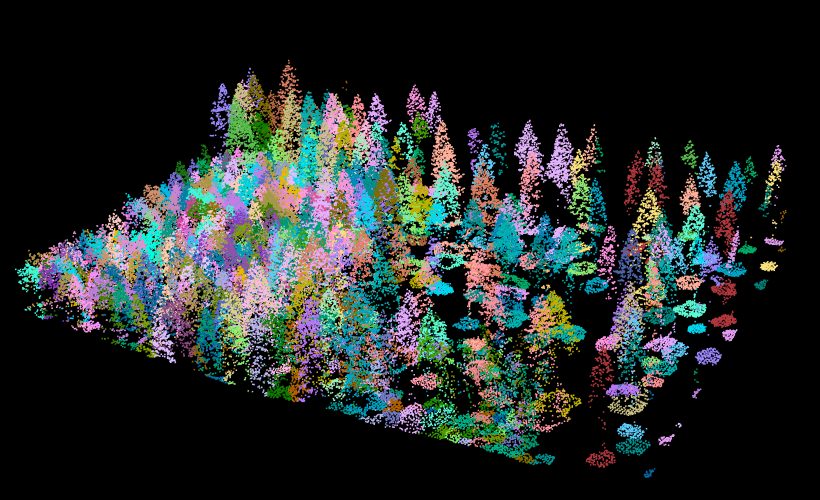 Power Line Network Modelling and Single Tree Detection