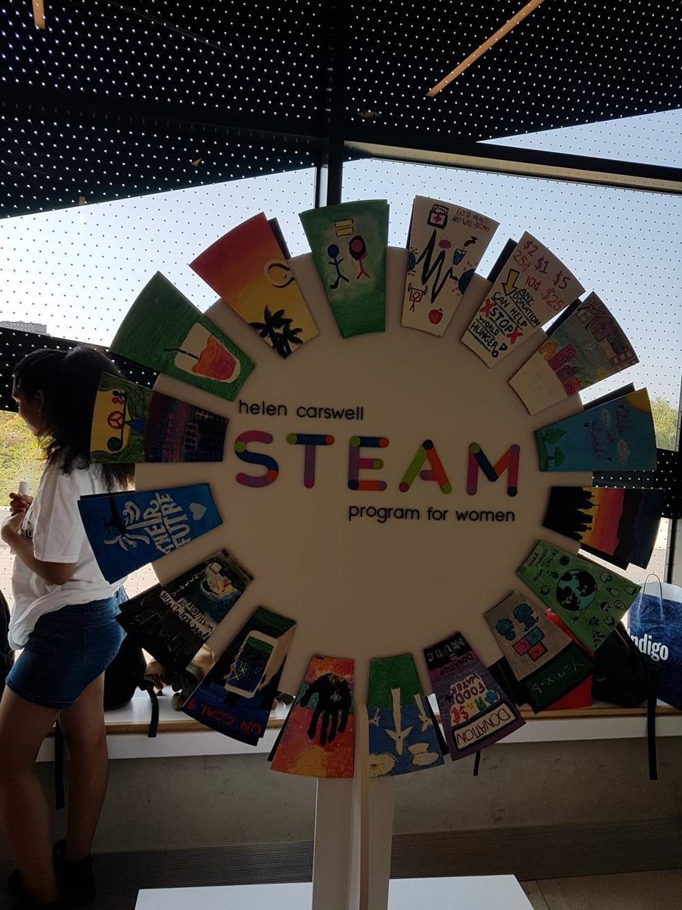 Hosting high-school girls for the Helen Carswell STEAM Program for Women